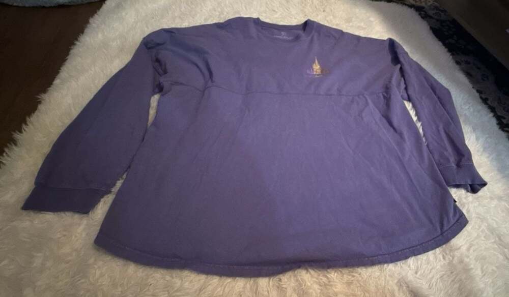 Disney Parks Spirit Jersey 50th Anniversary Purple Long Sleeve XXL